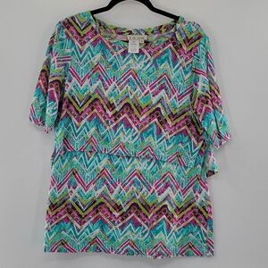 3 For $20 A La Carte Multi color top size M